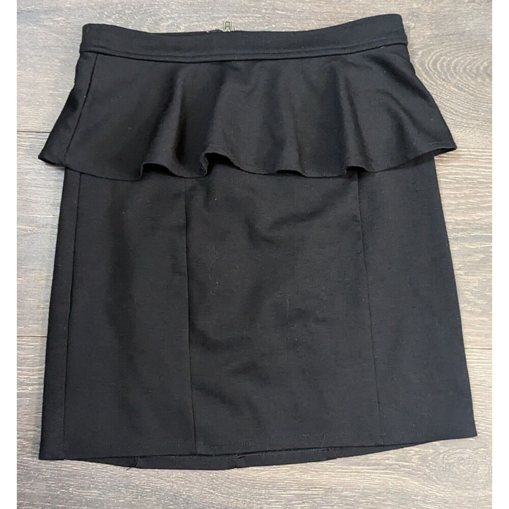 American Eagle Outfitters Size 0 Women's Black Ruffle Skirt (381)